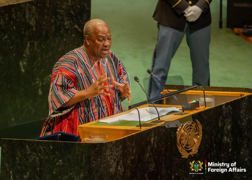 Raw Commodity Exports Undermining Africa’s Growth – President  Mahama Warns