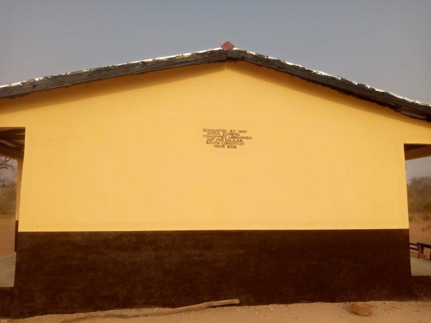 MP Completes Rehabilitation of Jemtuto Primary School