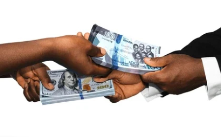 Cedi Trades at GH¢10.94 to the Dollar on Monday – BoG