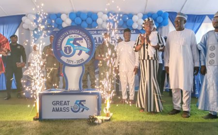 Salaga-South MP Hajia Zuwera Mohammed Ibrahimah Pushes Permanent Power Fix for Salaga T.I. Ahmadiyya Senior High School at 55th Anniversary Launch