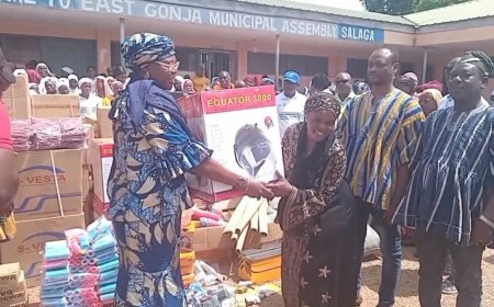 Salaga South youth Receive tools To boost Skills And employment
