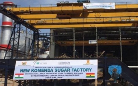 Komenda Sugar Factory Cut Off from Power and Water Over Debts — Trade Minister