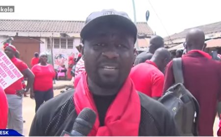 Makola No. 2 traders protest rent hikes and new 20% VAT burden