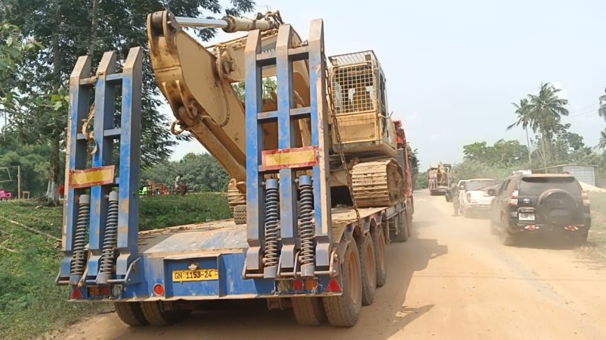 NAIMOS Disrupts Galamsey Activities at Cape 3 Points in the Ahanta West Municipality