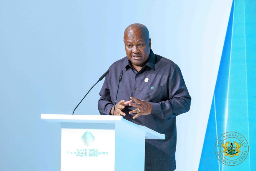 Innovation Should Unite the World, Not Deepen Inequality – President Mahama Tells Global Leaders