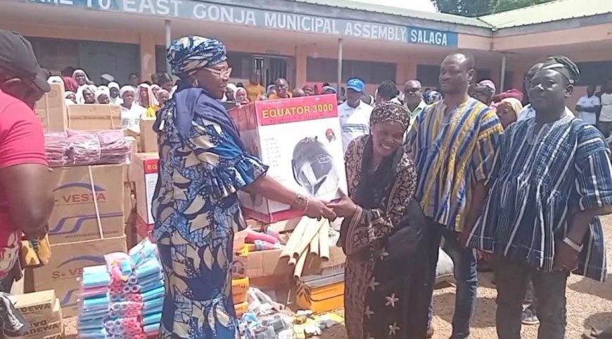 Salaga South youth Receive tools To boost Skills And employment