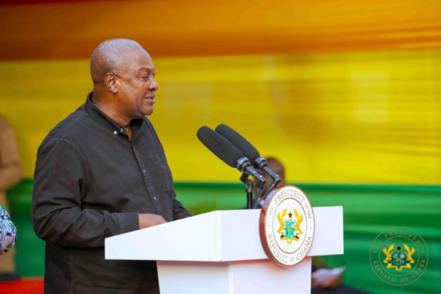 President Mahama proposes duty-free equipment imports to boost 24-Hour Economy factories