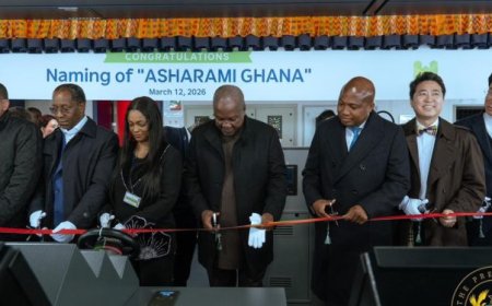 President Mahama Commissions Sahara LPG Carrier in South Korea to Boost West Africa’s Energy Security