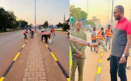Sunyani Municipal Assembly Gives Sunyani Inner City Road A New Facelif
