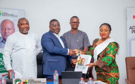 NEIP Receives Final Report from 13-Member Grant Management Committee to Support Ghanaian Entrepreneurs