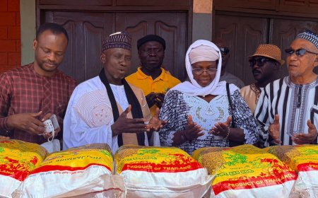 Salaga South MP Donates Food Items to Support Vulnerable Groups Ahead of Eid al-Fitr