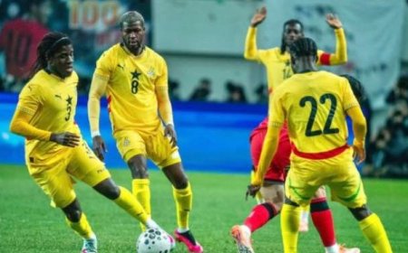 Austria Thrash Ghana 5–1 in International Friendly