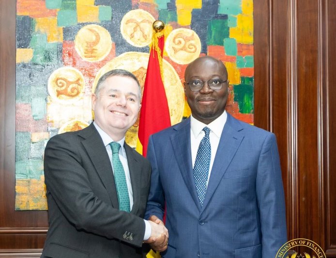 World Bank MD Praises Finance Minister Ato Forson on Strengthened National Finances During First Africa Visit