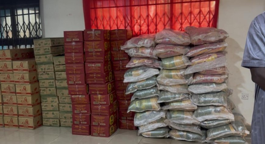 Hajia Zuwera Mohammed Ibrahimah Donates Truckload of Food Items to Support Constituents During Ramadan
