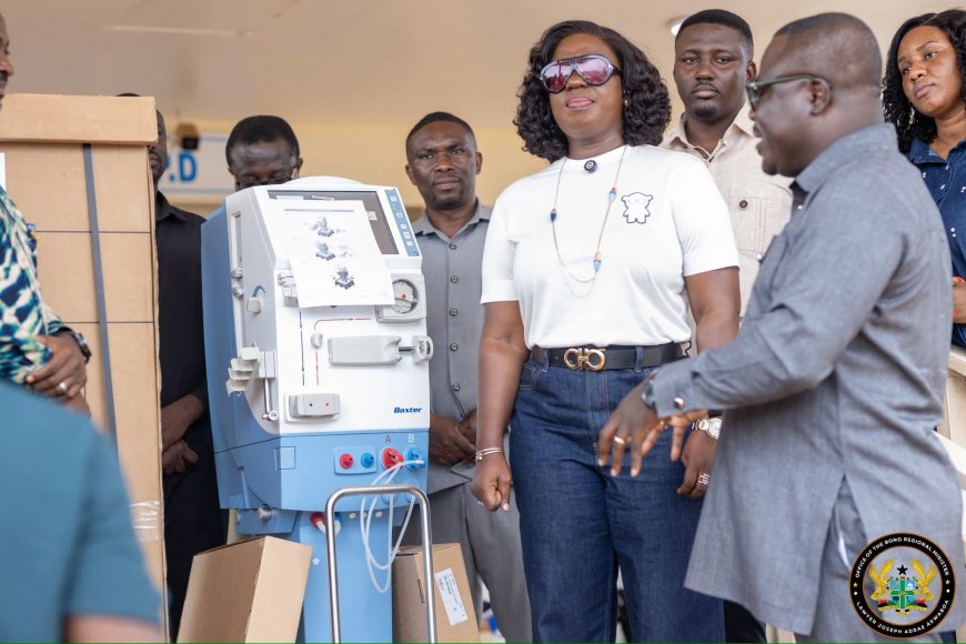 Mahama Care Donates Two Dialysis Machines to Sunyani Teaching Hospital to Boost Specialist Healthcare
