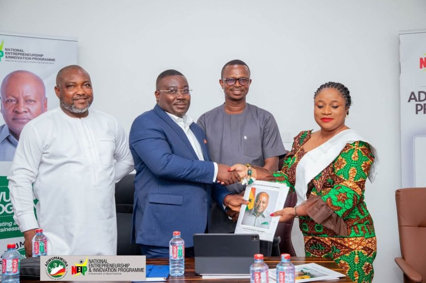 NEIP Receives Final Report from 13-Member Grant Management Committee to Support Ghanaian Entrepreneurs