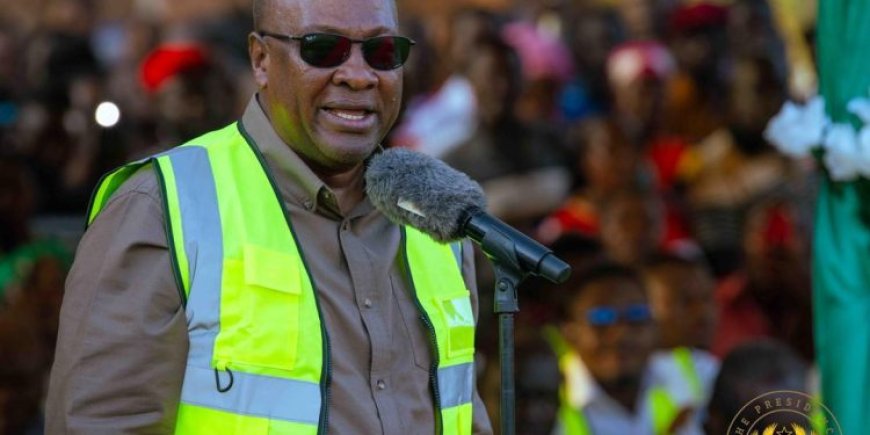 Prez Mahama Announces New Runway Project to Upgrade Sunyani Airport for Commercial Flights