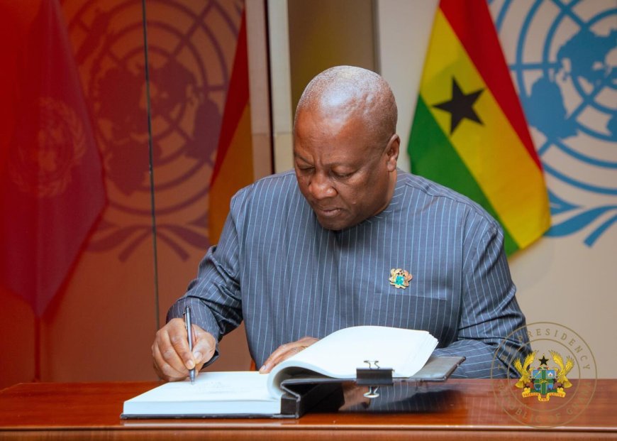 President Mahama Celebrates UN Approval of Ghana’s Reparations Motion as Historic Victory