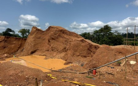 NAIMOS Intensifies Crackdown on Illegal Mining Along River Tano