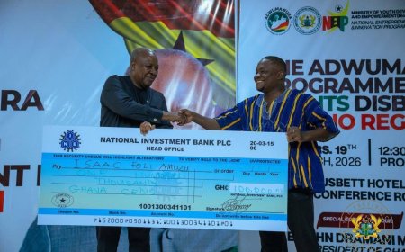 NEIP commences grant disbursement under the Adwumawura program
