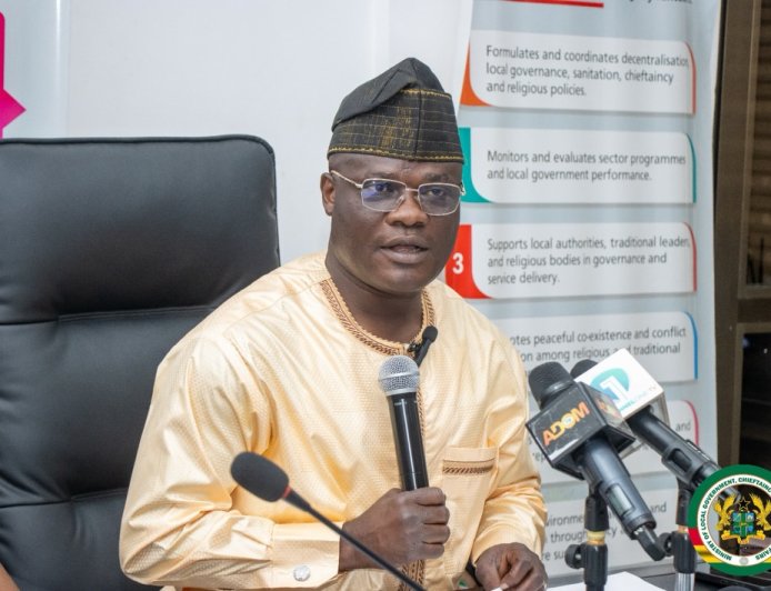 MMDAs Received GH¢5bn in 2025 Compared to GH¢362m in 2024 - Local Government Minister