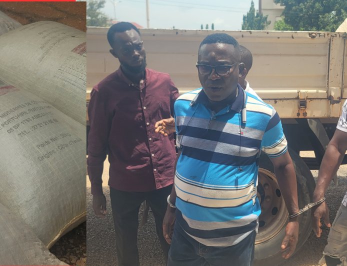 Bono: REGSEC, COCOBOD Taskforce Crack Down on Four Cocoa Smuggling Syndicates; Over 100 Bags of Ivorian Cocoa Seized