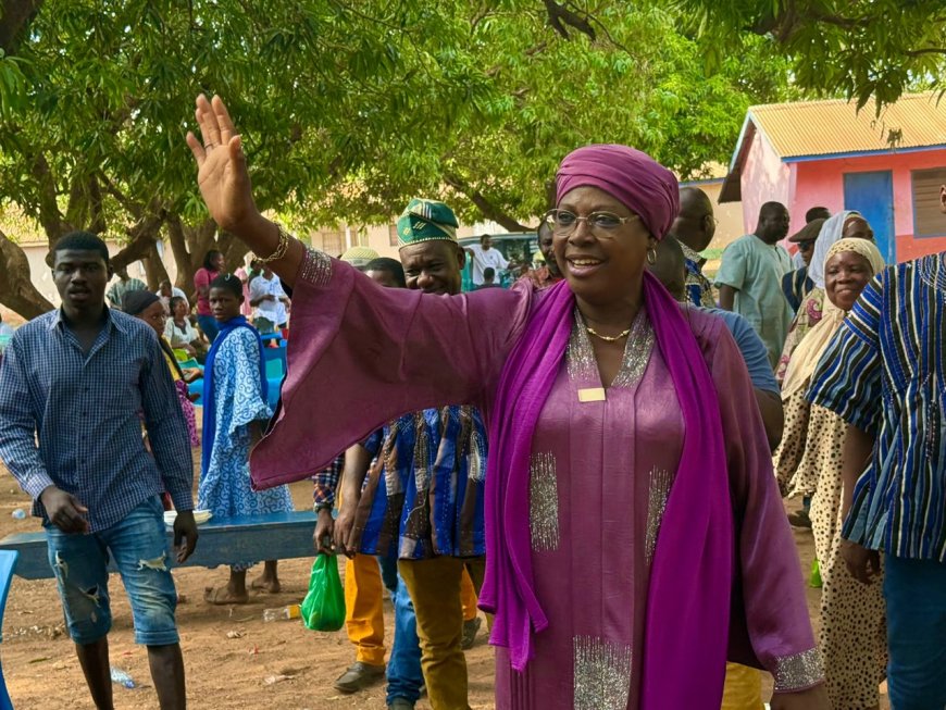 MP Hajia Zuwera Joins Easter Picnic, Promotes Unity and Environmental Responsibility in Salaga