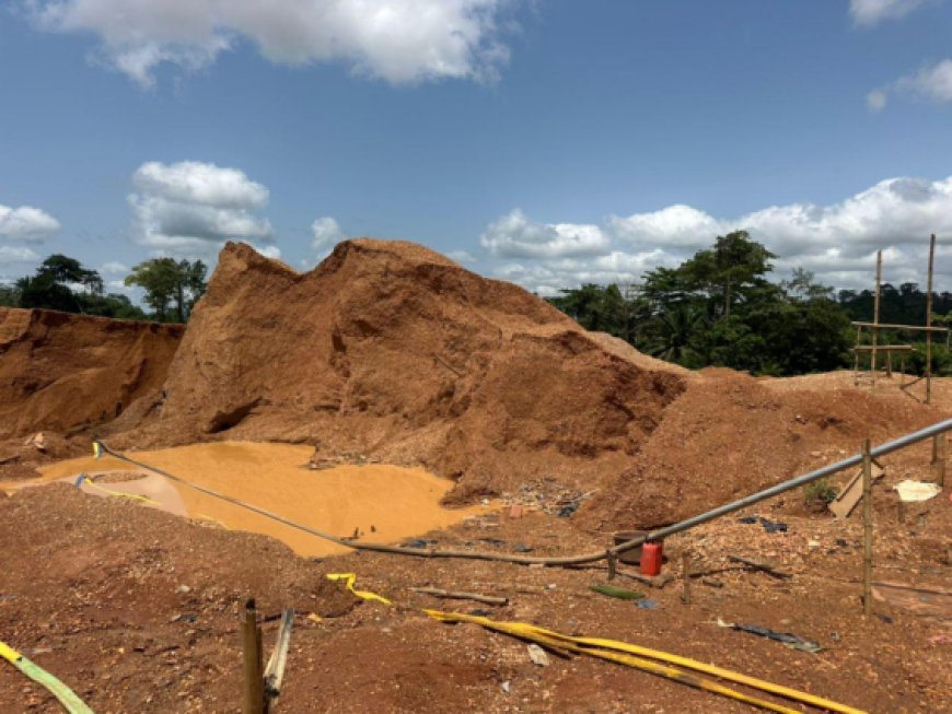 NAIMOS Intensifies Crackdown on Illegal Mining Along River Tano