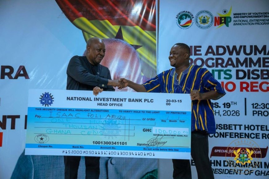 NEIP commences grant disbursement under the Adwumawura program