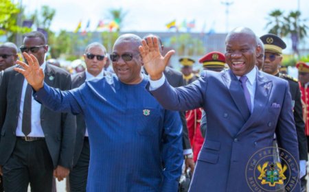 President Mahama attends innovation and development forum in Libreville