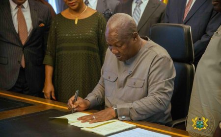 President  Mahama signs Legal Education Reform Bill into law, ending Ghana School of Law’s 66-year monopoly
