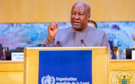 US aid suspension costs Ghana $78m, Mahama tells World Health Assembly