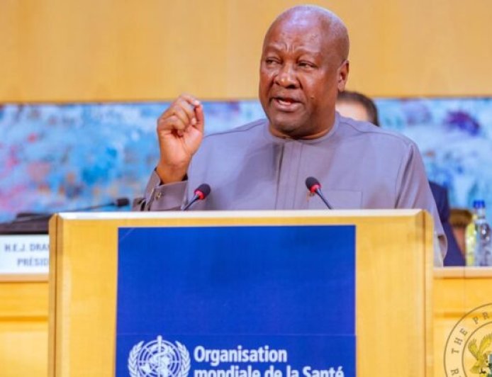 US aid suspension costs Ghana $78m, Mahama tells World Health Assembly