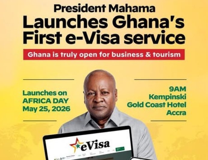 Mahama to launch Ghana’s first e-Visa service May 25