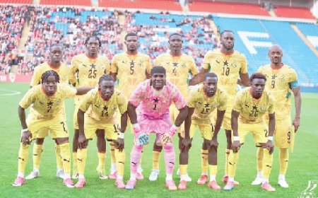 Government Allocates GH¢76.4 Million to Support Black Stars’ 2026 World Cup Campaign