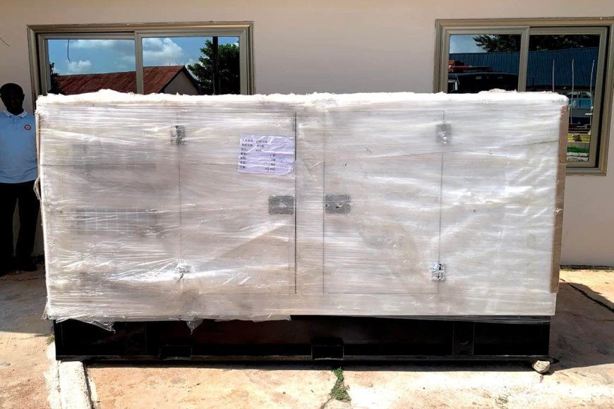 Dormaahene Marks 27th Anniversary with Donation of 120kVA Power Generator to Dormaa Presbyterian Hospital