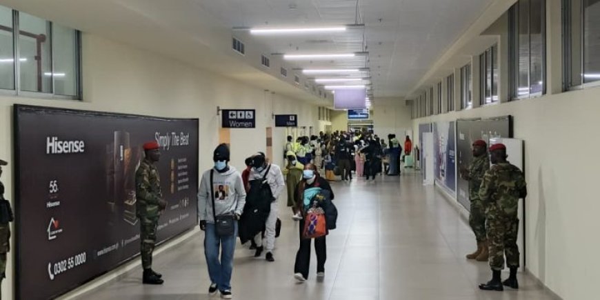 Second Batch of 345 Evacuated Ghanaians Returns from South Africa