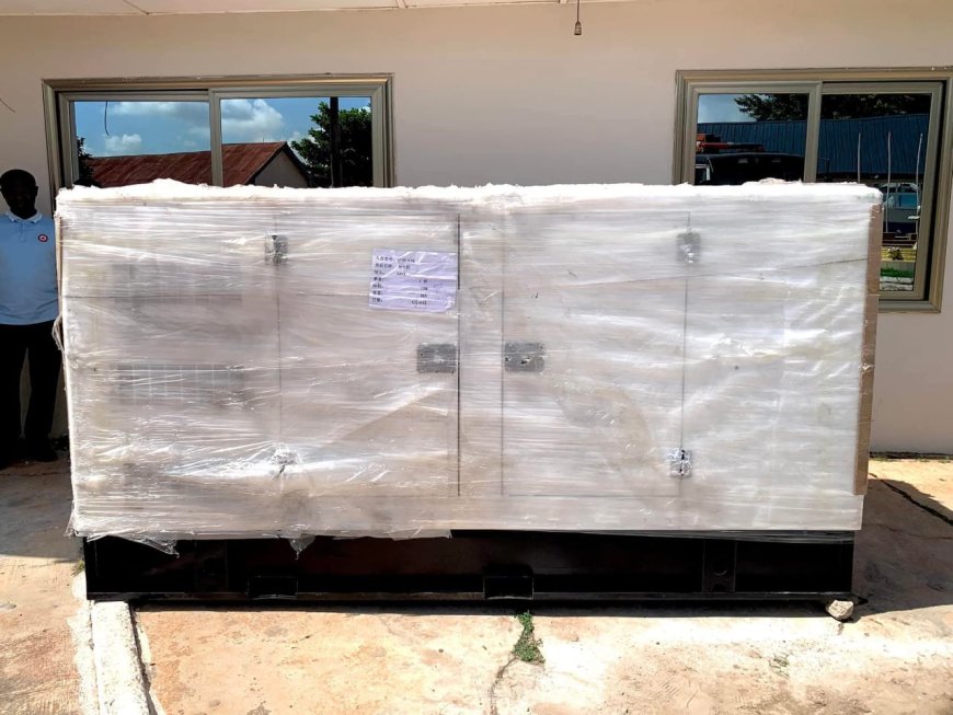 Dormaahene Marks 27th Anniversary with Donation of 120kVA Power Generator to Dormaa Presbyterian Hospital